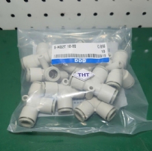 Đầu nối nhanh chữ T khí nén S-KQ2T 10-00