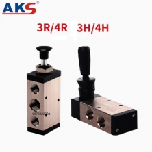 Van tay gạt khí nén AKS